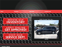 Tablet Screenshot of discountautosinc.com